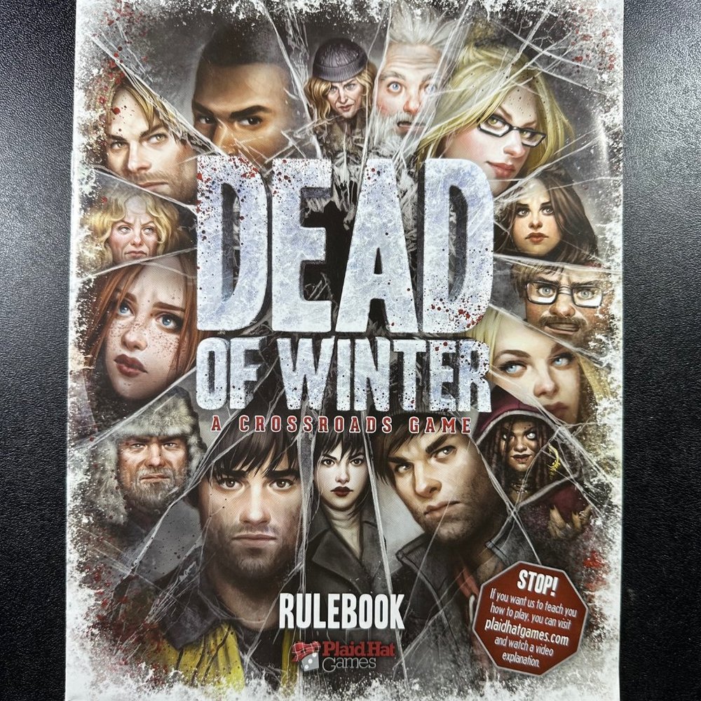 Dead of Winter by Plaid Hat Games Game Board for Age 12+ A Crossroads Game 2014